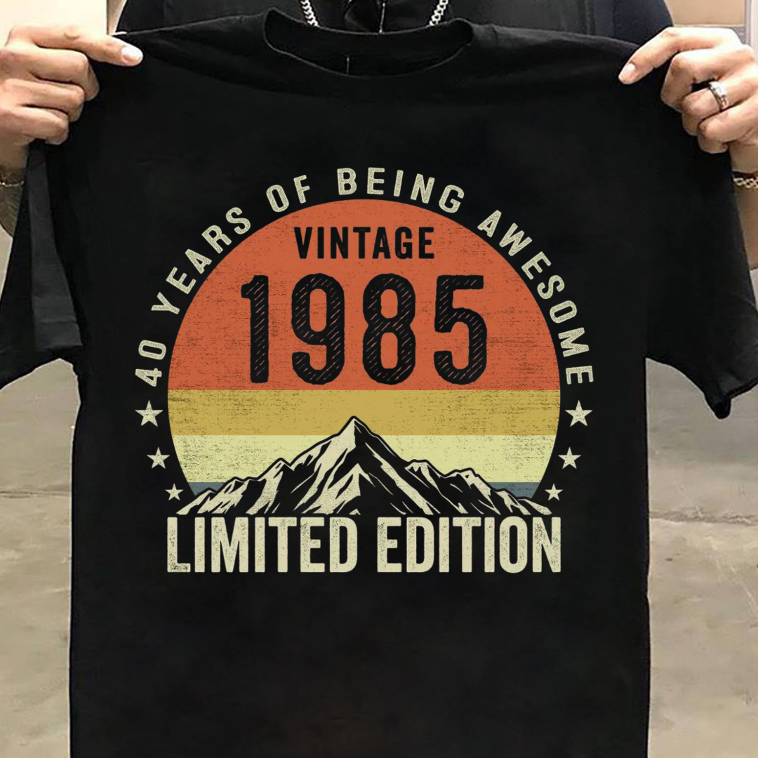 VINTAGE 1985 AWESOME AT 40 QI
