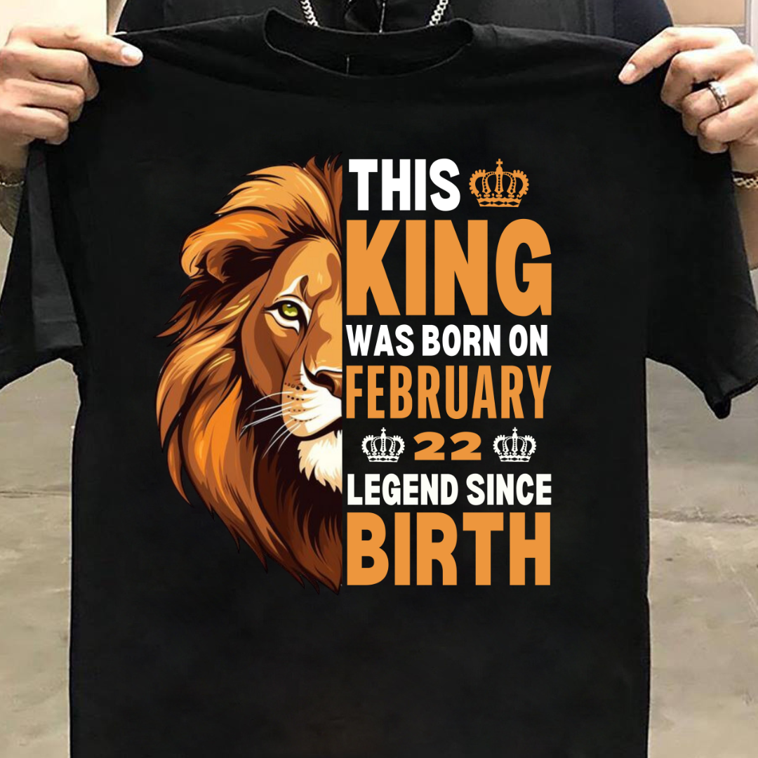 KING 22ND FEBRUARY