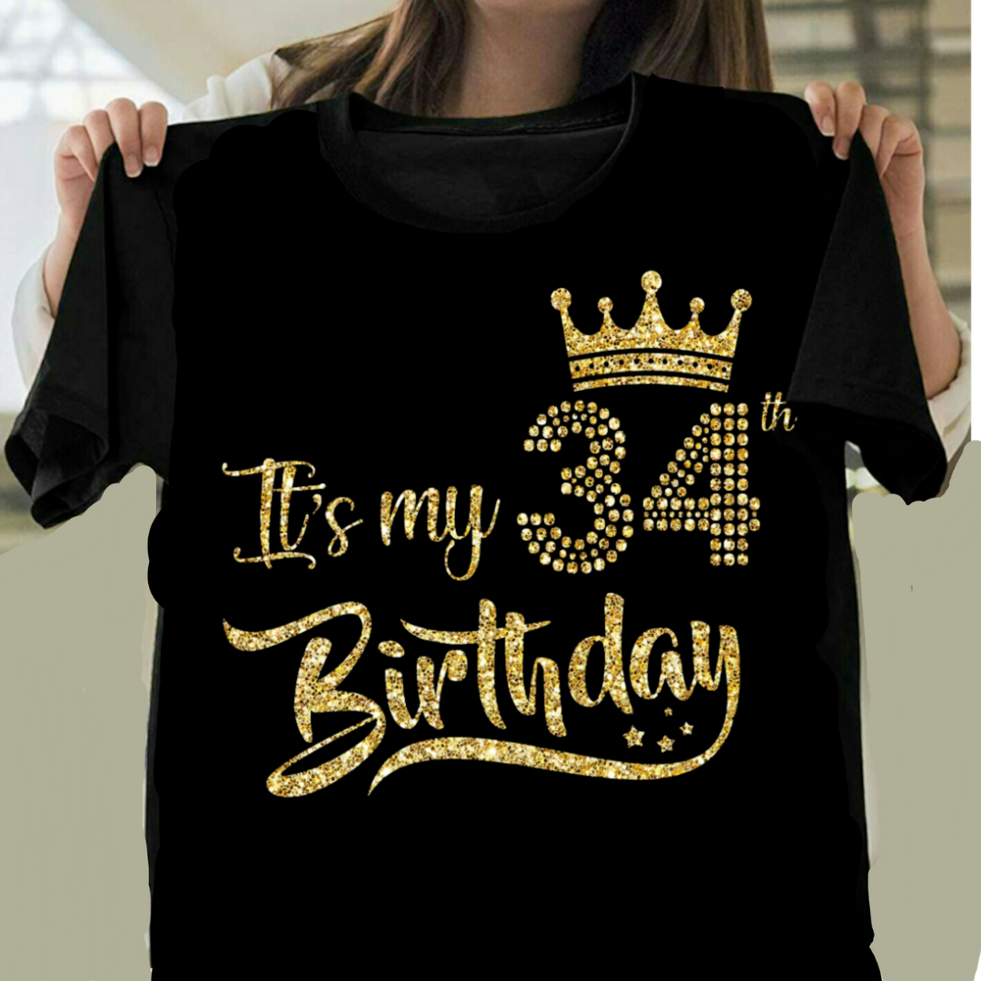 IT'S MY 34Th BIRTHDAY QI
