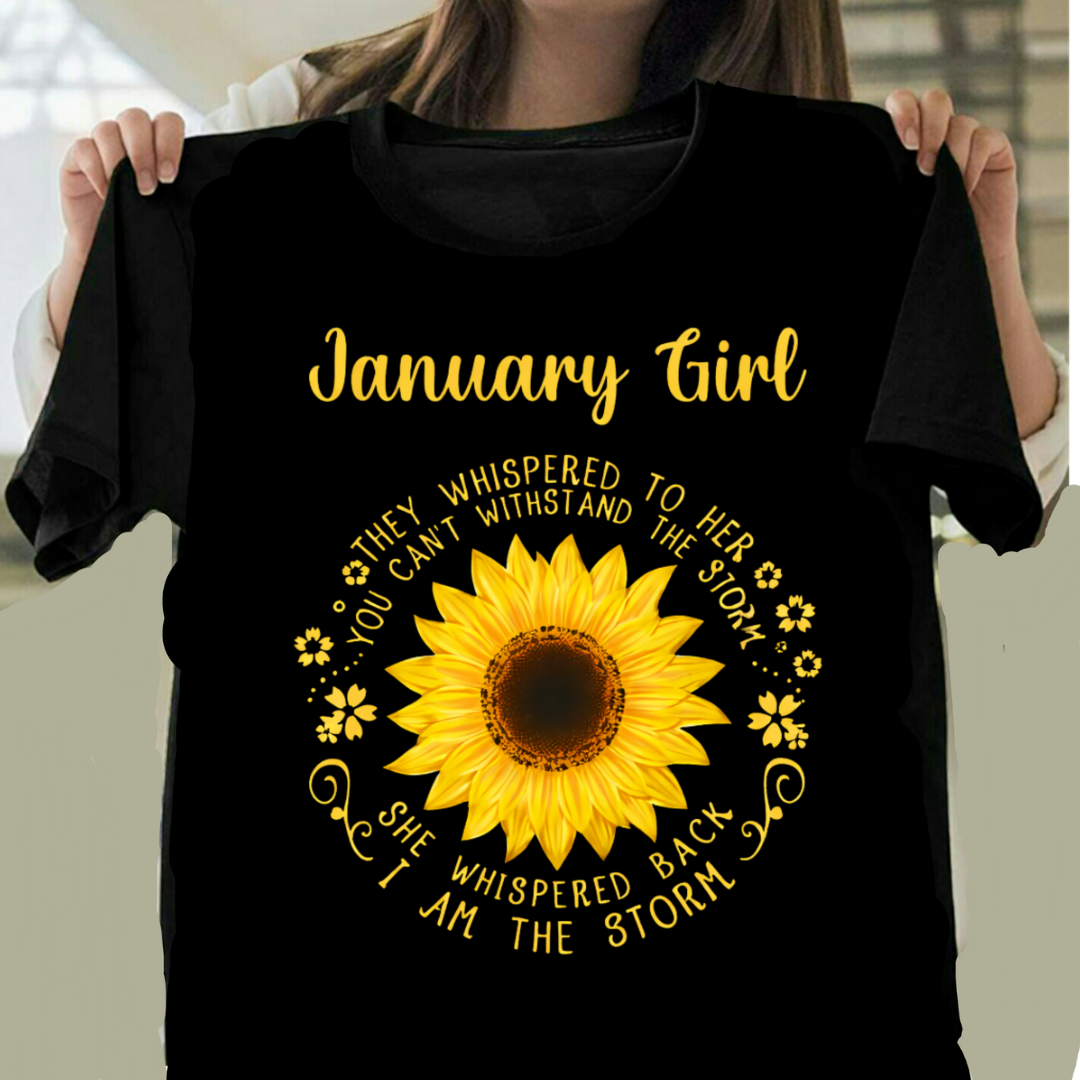 JANUARY GIRL I AM STORM QI