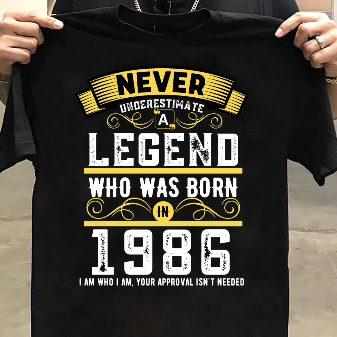NEVER UNDERESTIMATE 1986 LEGEND QI