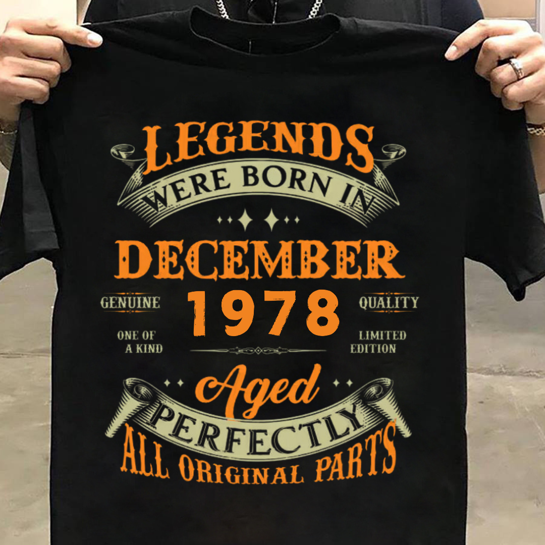 DECEMBER 1978 LEGENDS