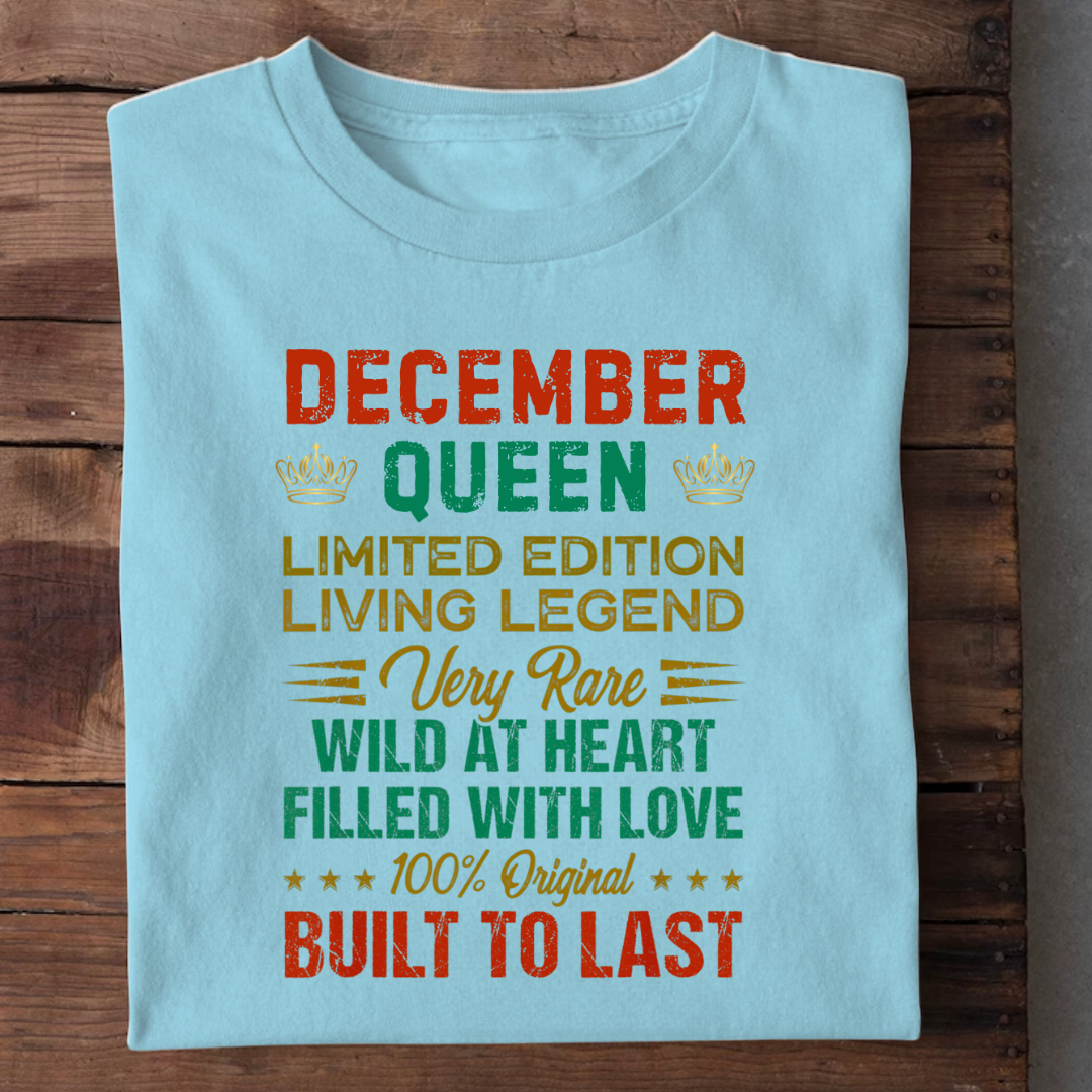 DECEMBER QUEEN BUILT TO LAST QI