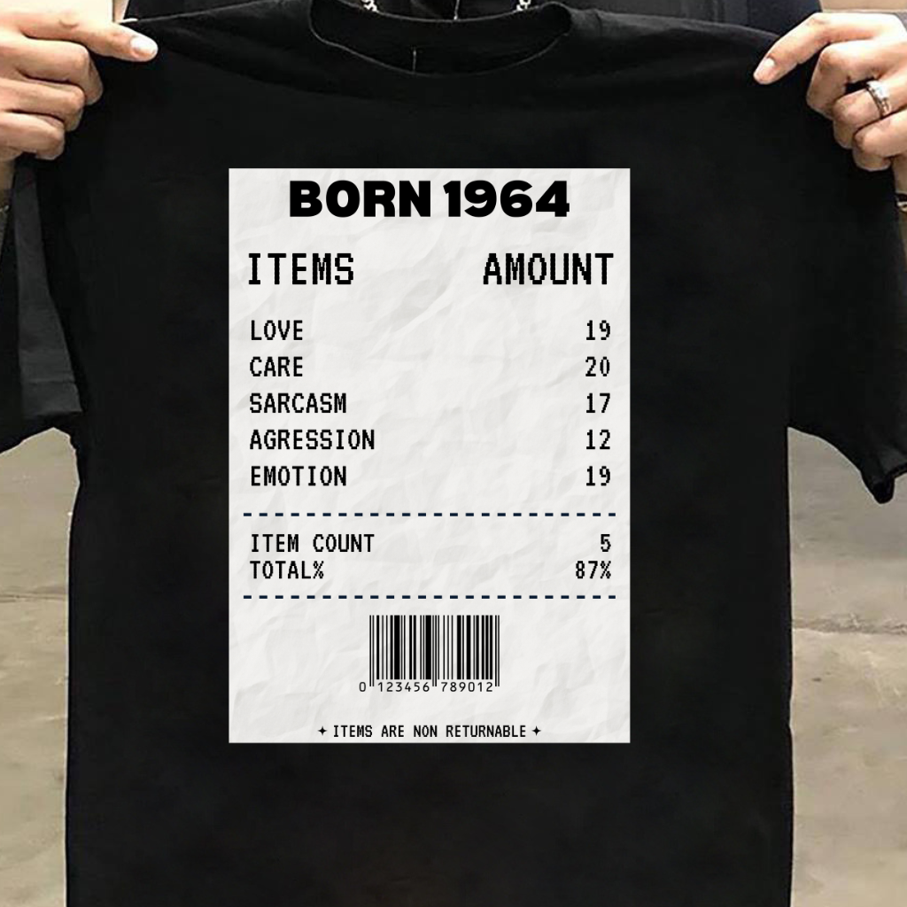 BORN 1964 ITEMS