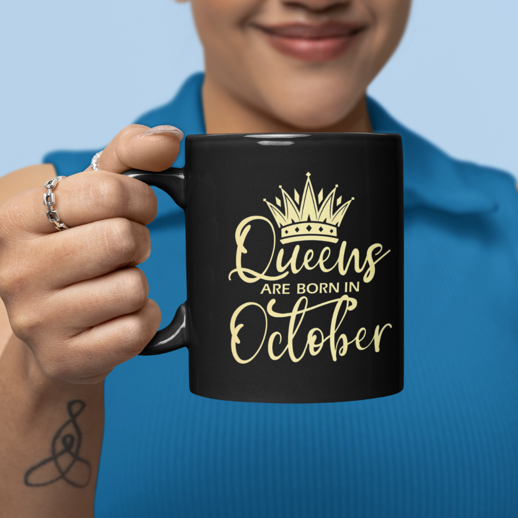 OCTOBER QUEENS MUG