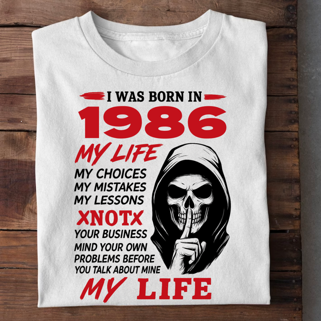 BORN 1986 MY LIFE QI
