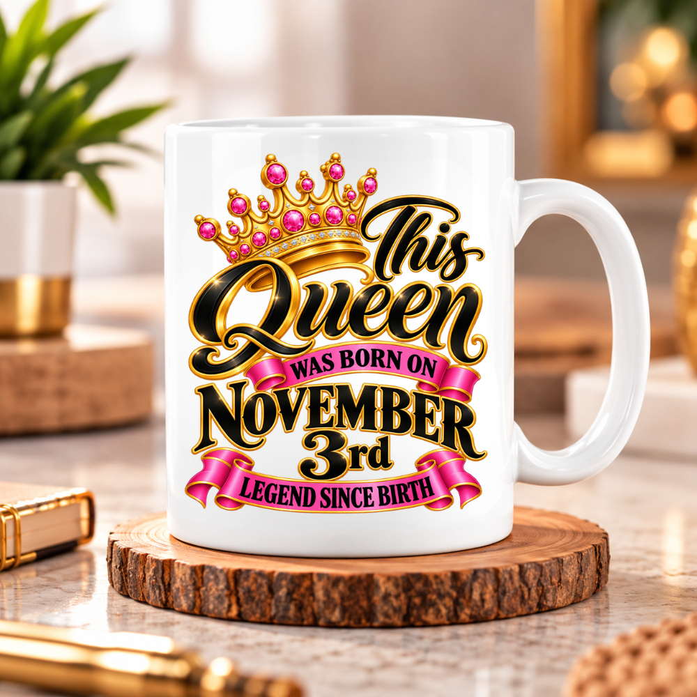 QUEEN 3RD NOVEMBER MUG