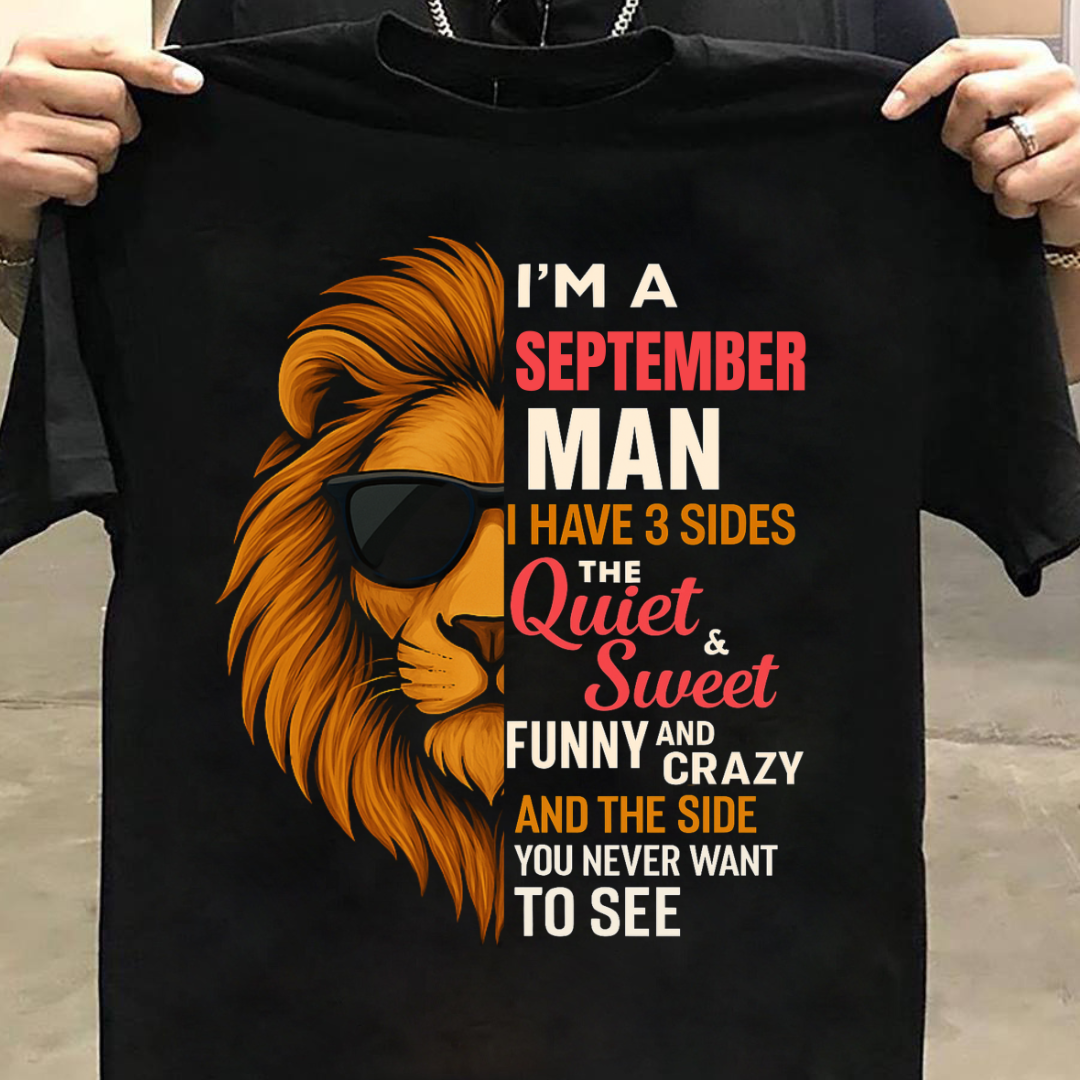 SEPTEMBER MAN WITH 3 SIDES QI