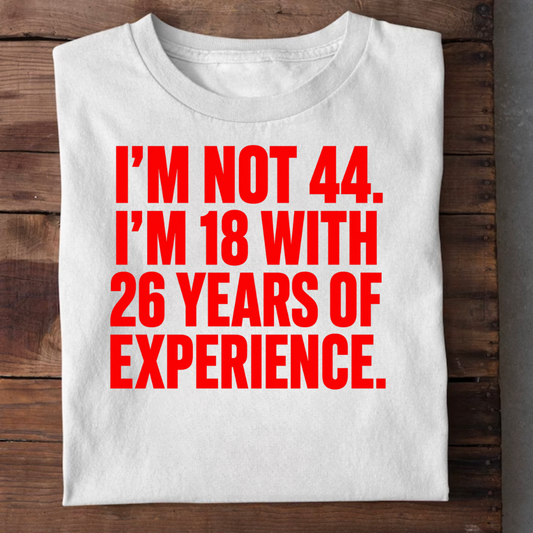 18 WITH 26 YEARS OF EXPERIENCE QI