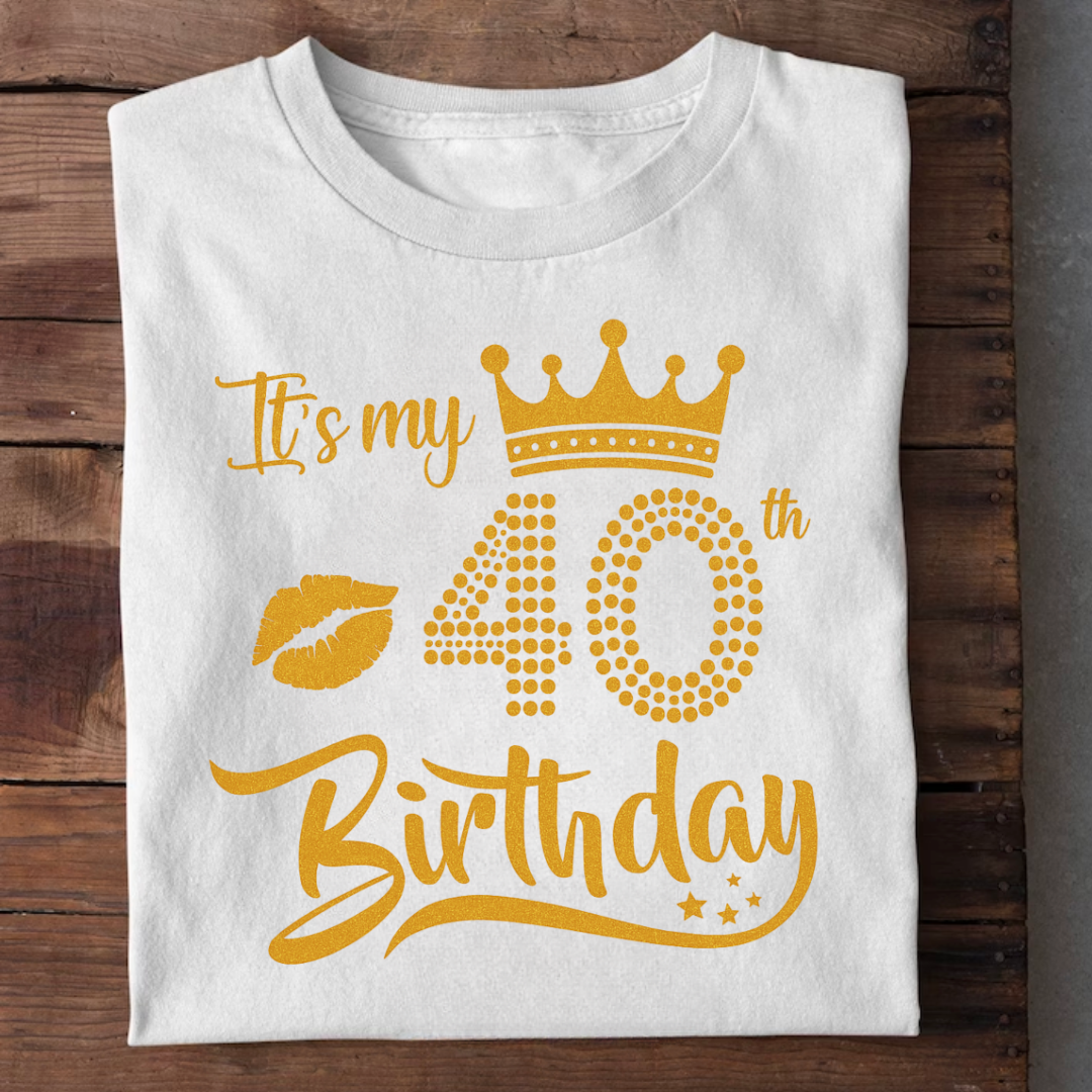 IT'S MY 40TH BIRTHDAY QI