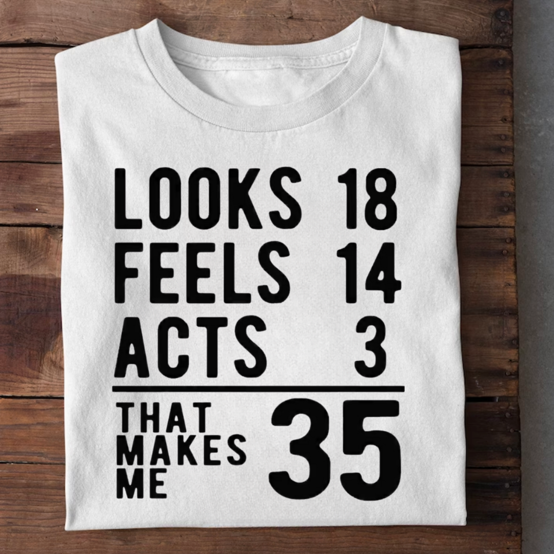 THAT MAKES ME 35 QI