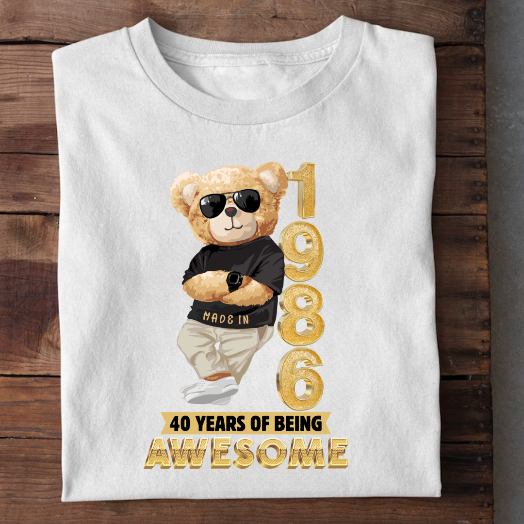 40-1986 YEARS OF BEING AWESOME QI