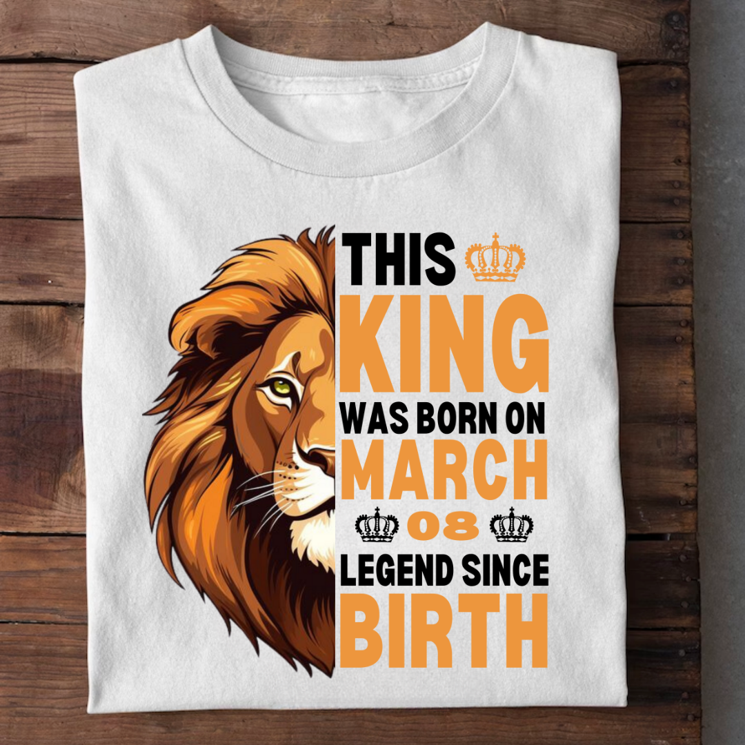 KING 8TH MARCH