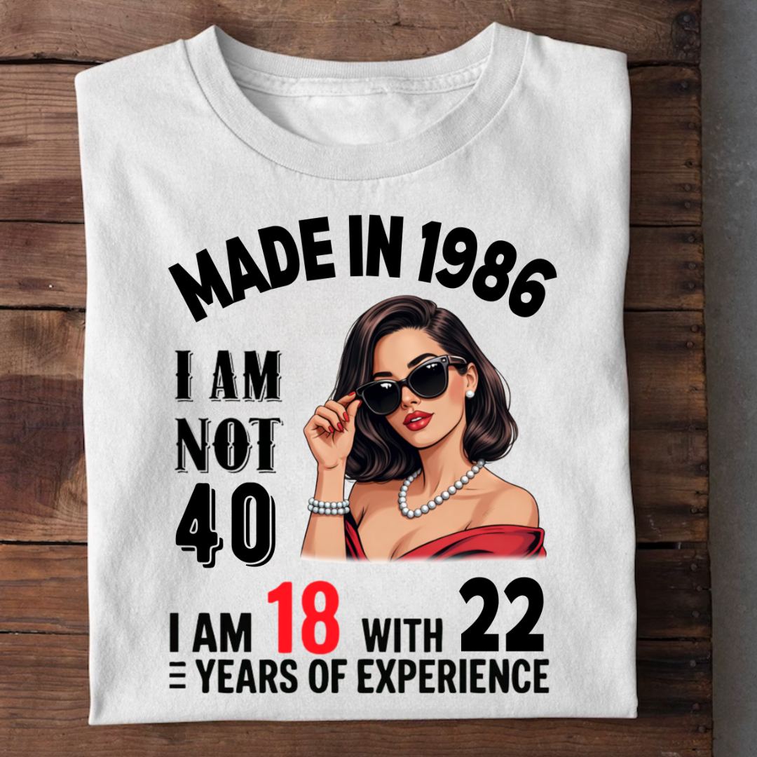 I AM NOT 40 DIVA QI