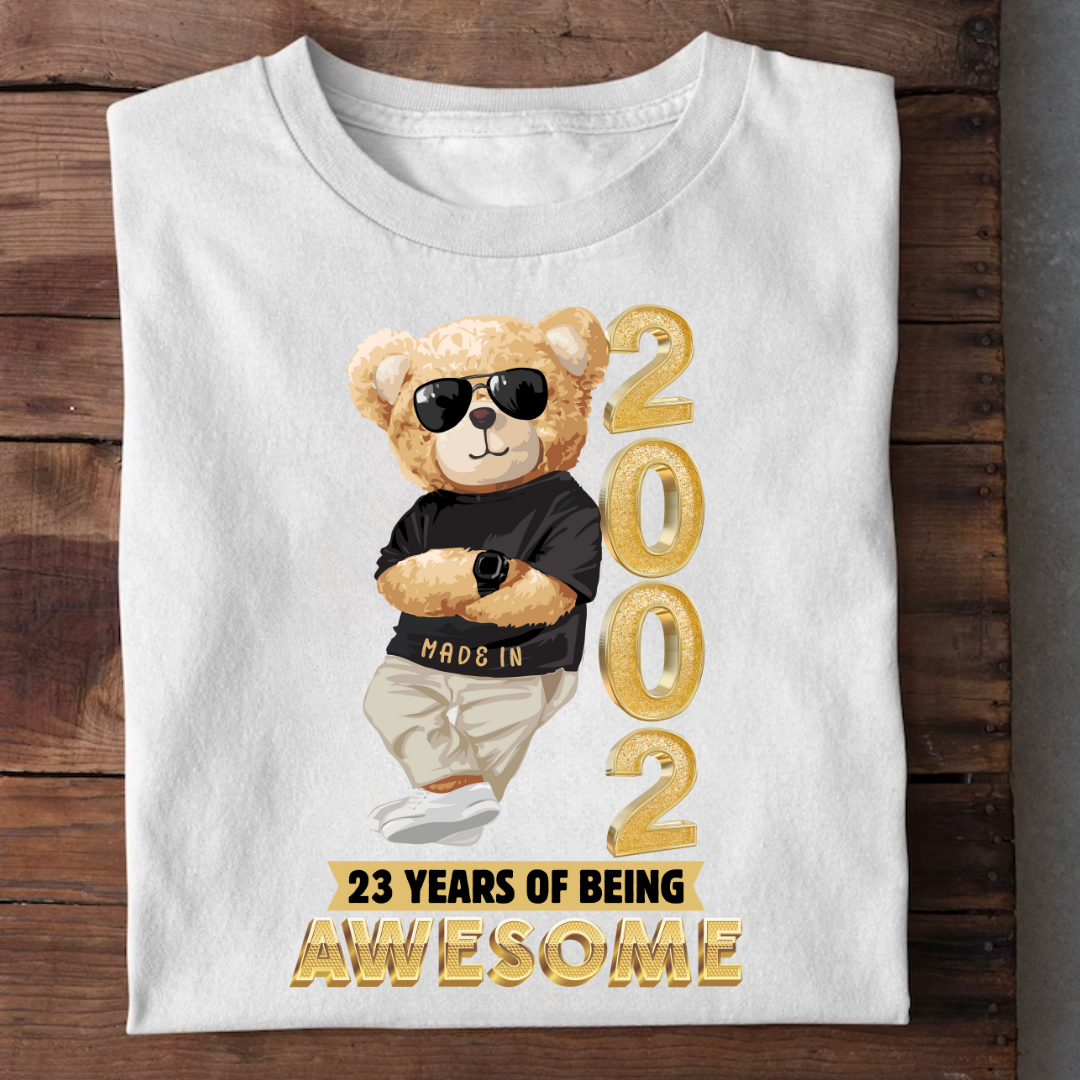 23-2002 YEARS OF BEING AWESOME QI