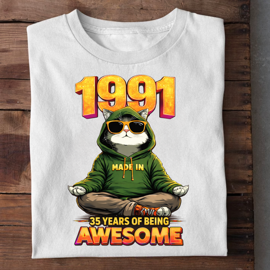 MADE 1991-35 YEARS AWESOME QI