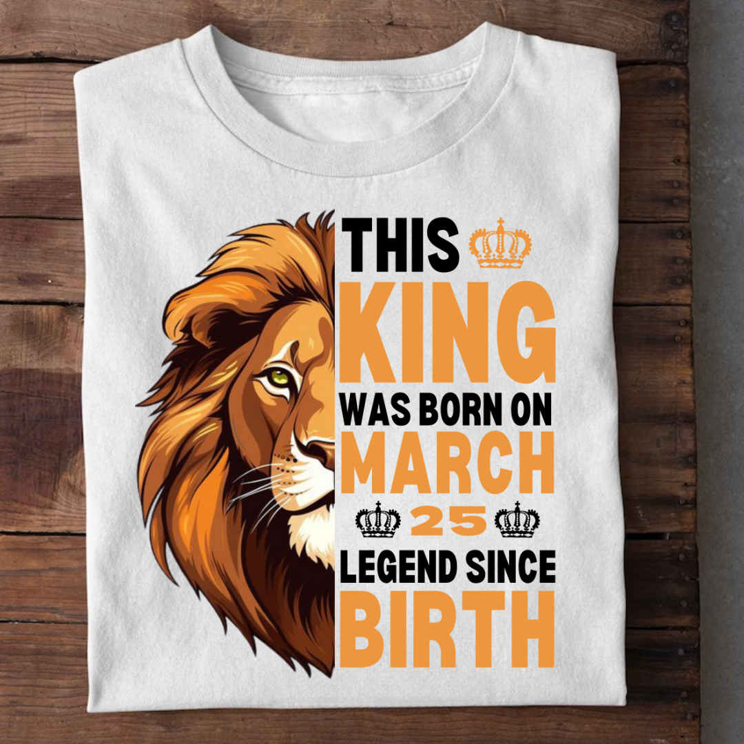 KING 25TH MARCH