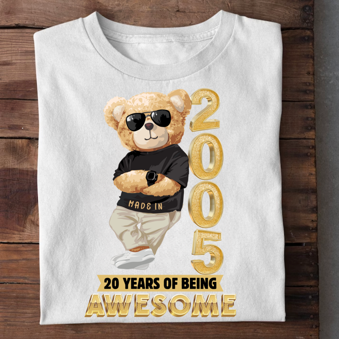 20-2005 YEARS OF BEING AWESOME QI