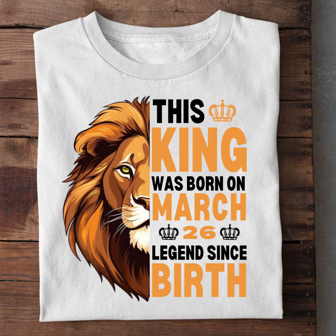 KING 26TH MARCH
