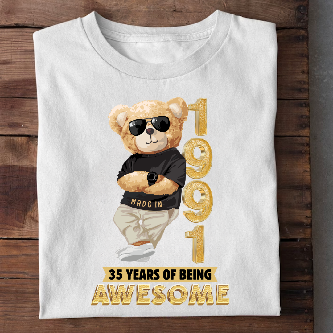 35-1991 YEARS OF BEING AWESOME QI