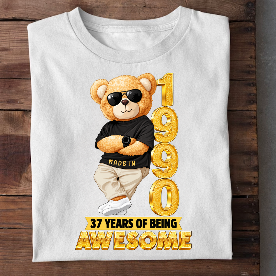 37-1990 YEARS OF BEING AWESOME