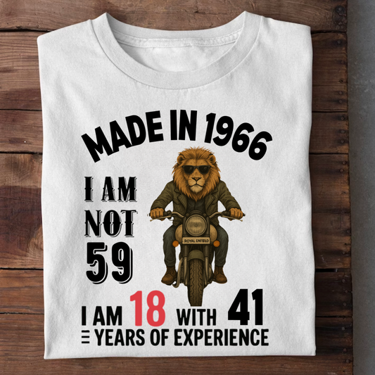 MADE IN 1966 I AM NOT 59 QI
