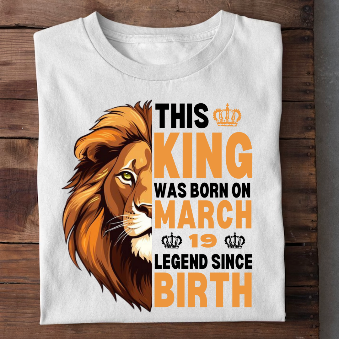 KING 19TH MARCH