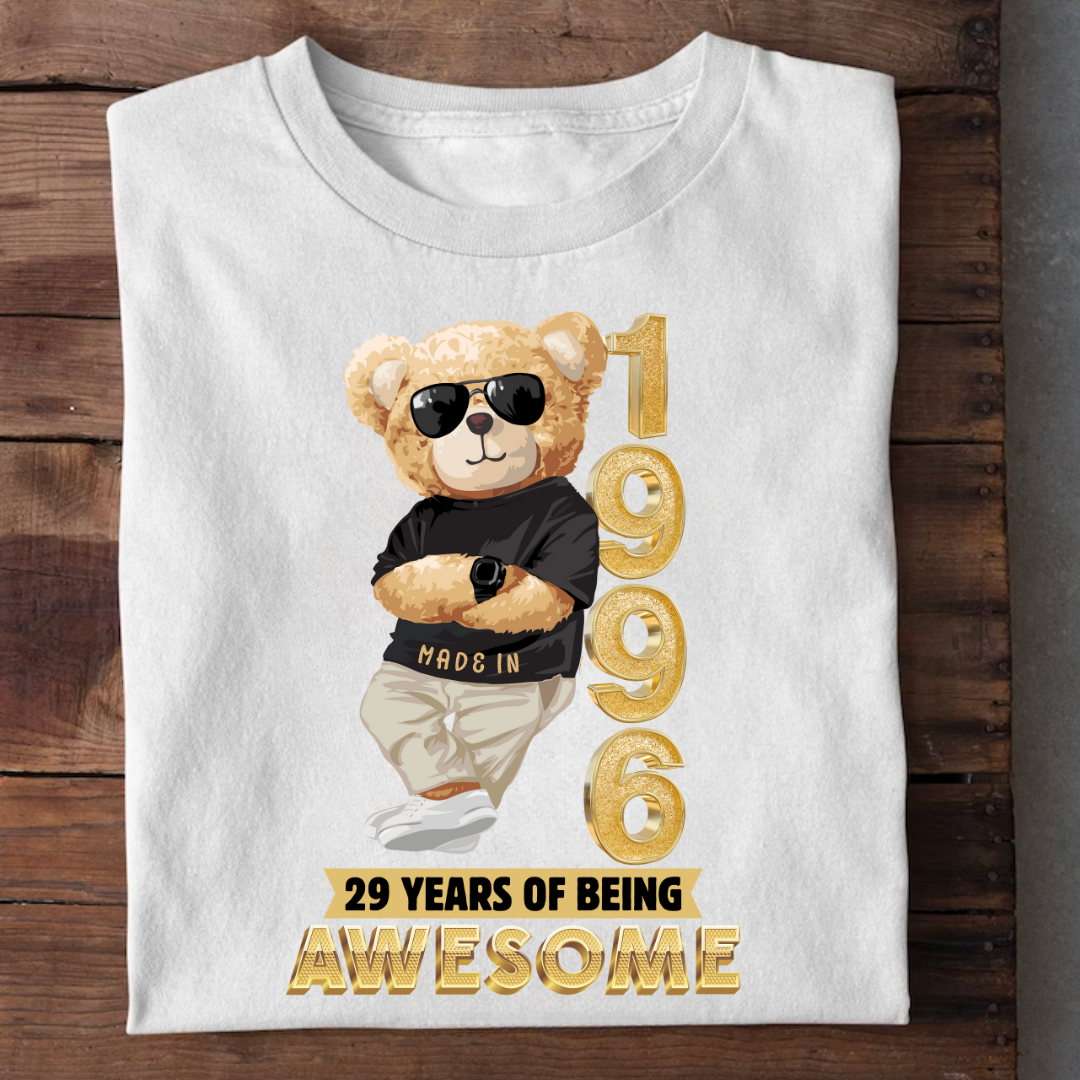 29-1996 YEARS OF BEING AWESOME QI