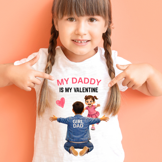 MY DADDY MY VALENTINE(GIRL DAD)