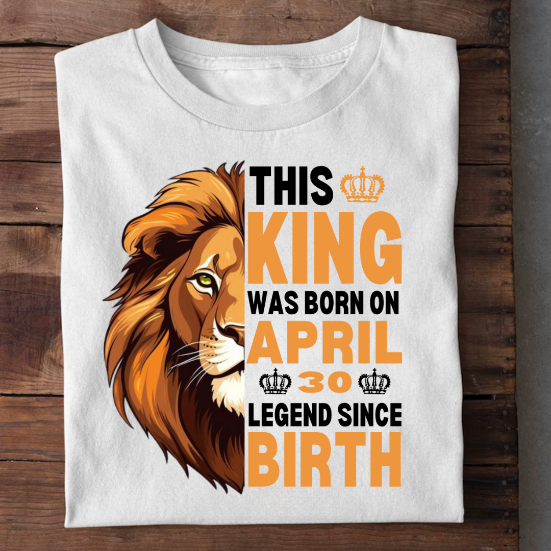 KING 30TH APRIL