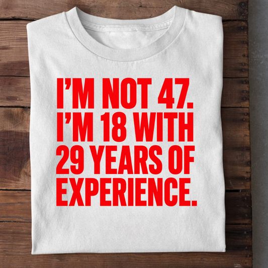 18 WITH 29 YEARS OF EXPERIENCE QI