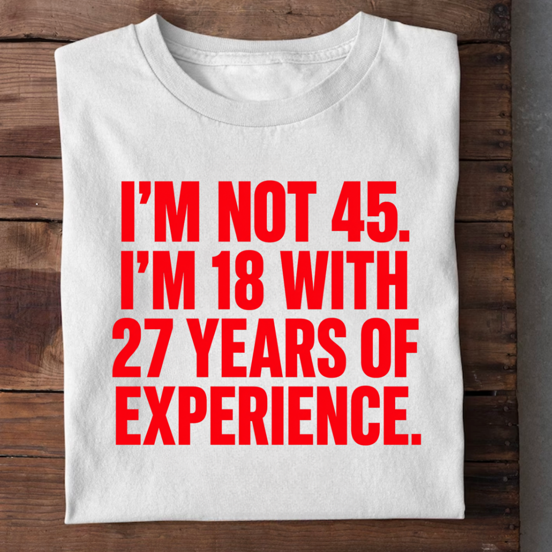 18 WITH 27 YEARS OF EXPERIENCE QI