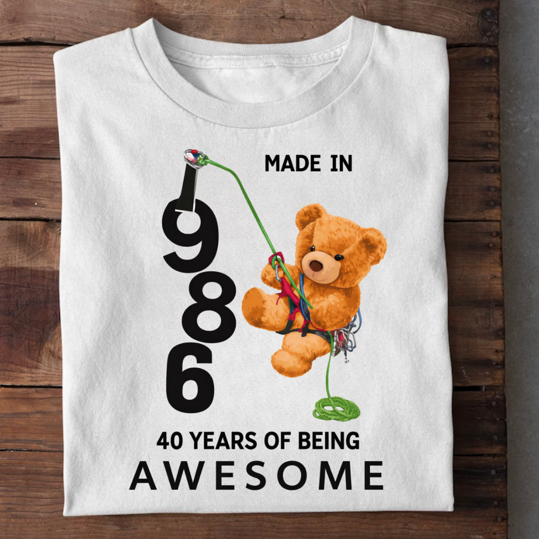 MADE IN 1986-40 YEARS AWESOME QI