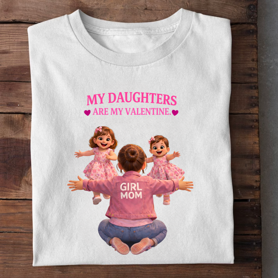 MY DAUGHTERS MY VALENTINE(GIRL MOM)