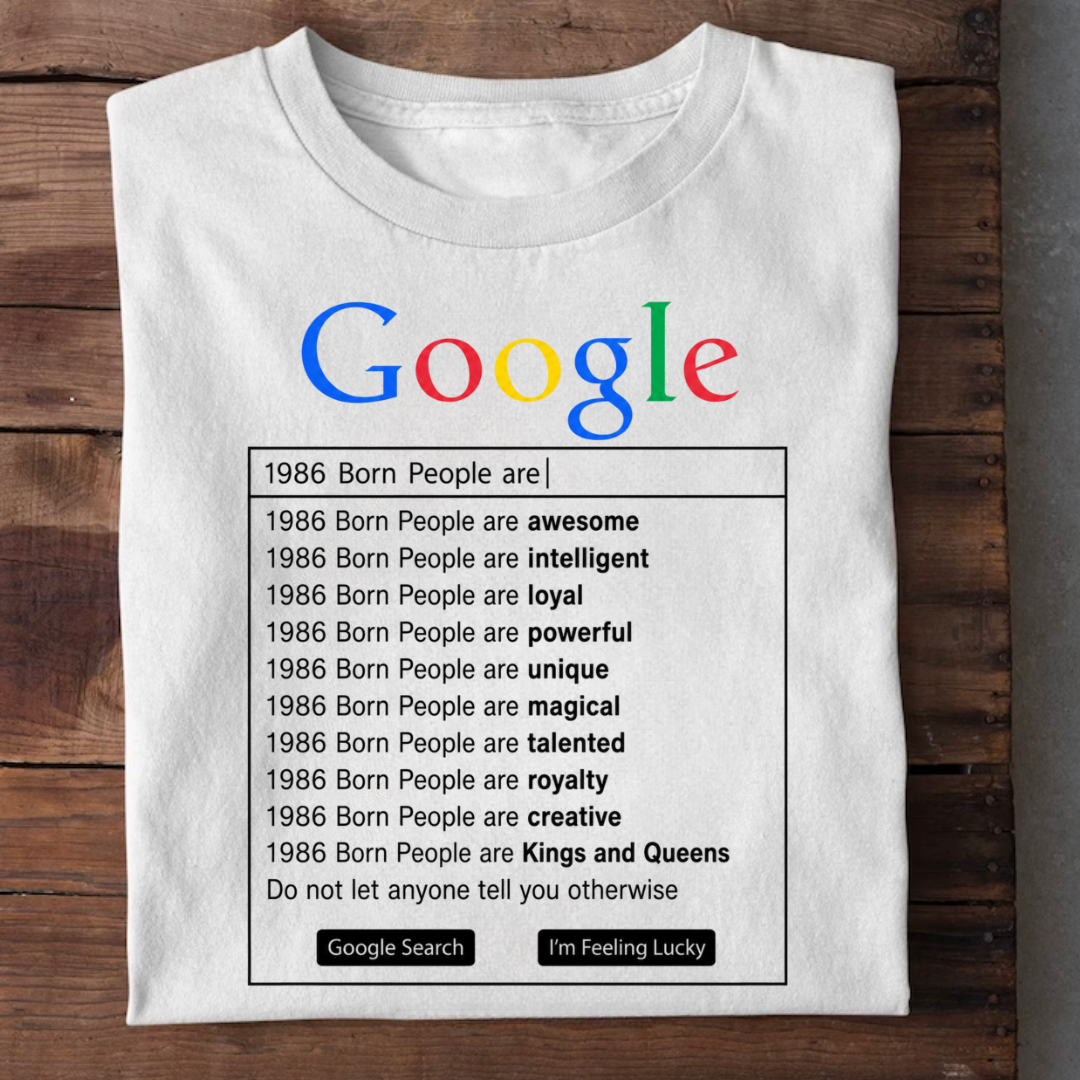 1986 BORN PEOPLE ARE