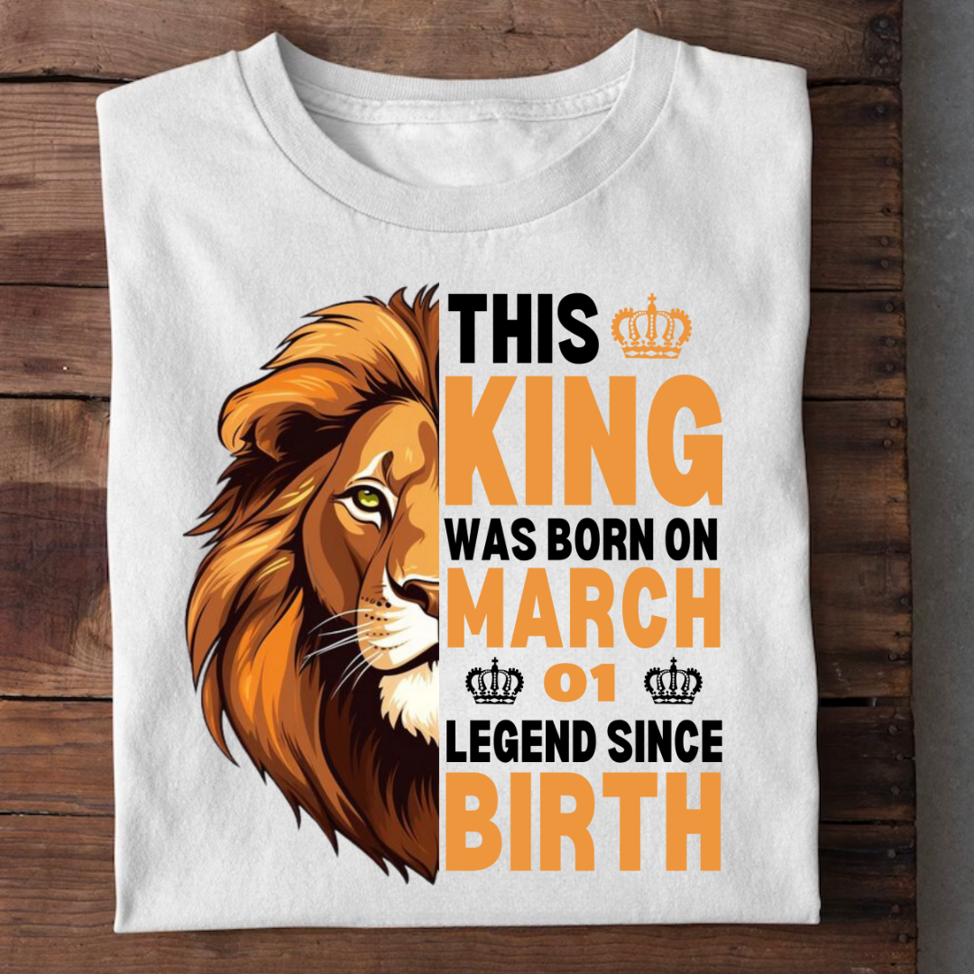 KING 1ST MARCH