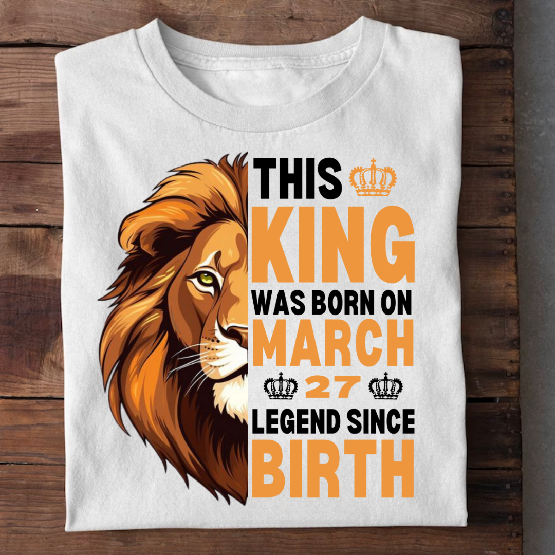 KING 27TH MARCH