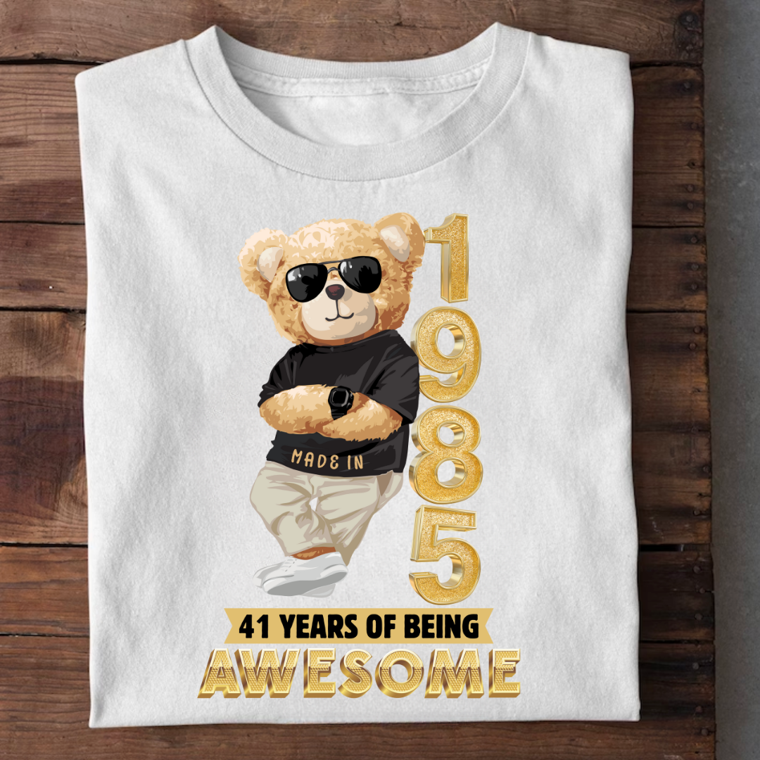41-1985 YEARS OF BEING AWESOME QI
