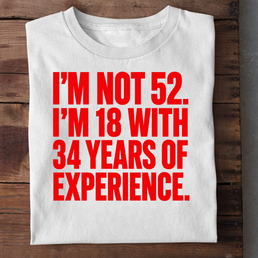 18 WITH 34 YEARS OF EXPERIENCE QI