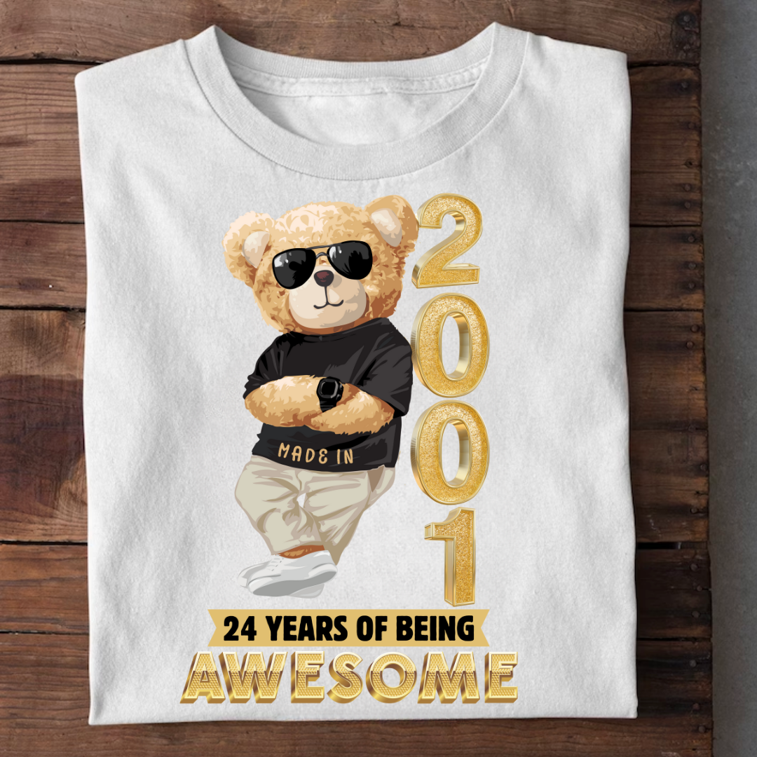 24-2001 YEARS OF BEING AWESOME QI