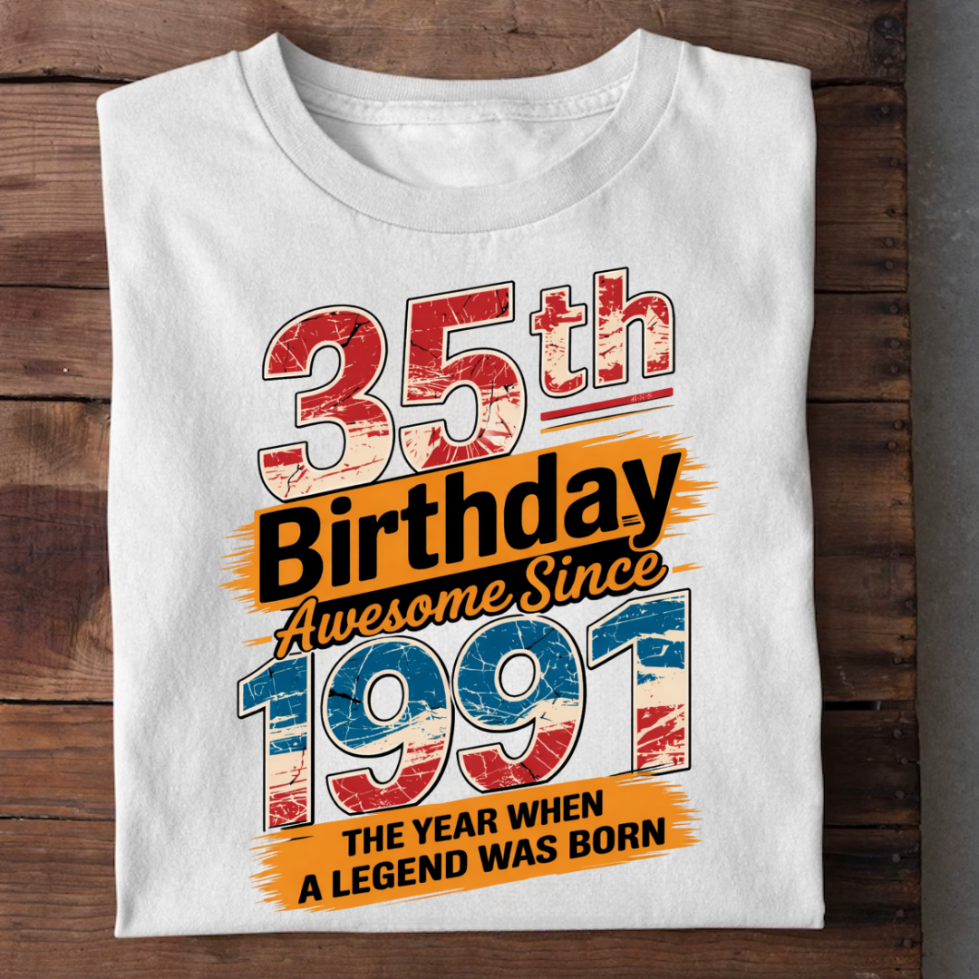 35TH BIRTHDAY AWESOME 1991 QI