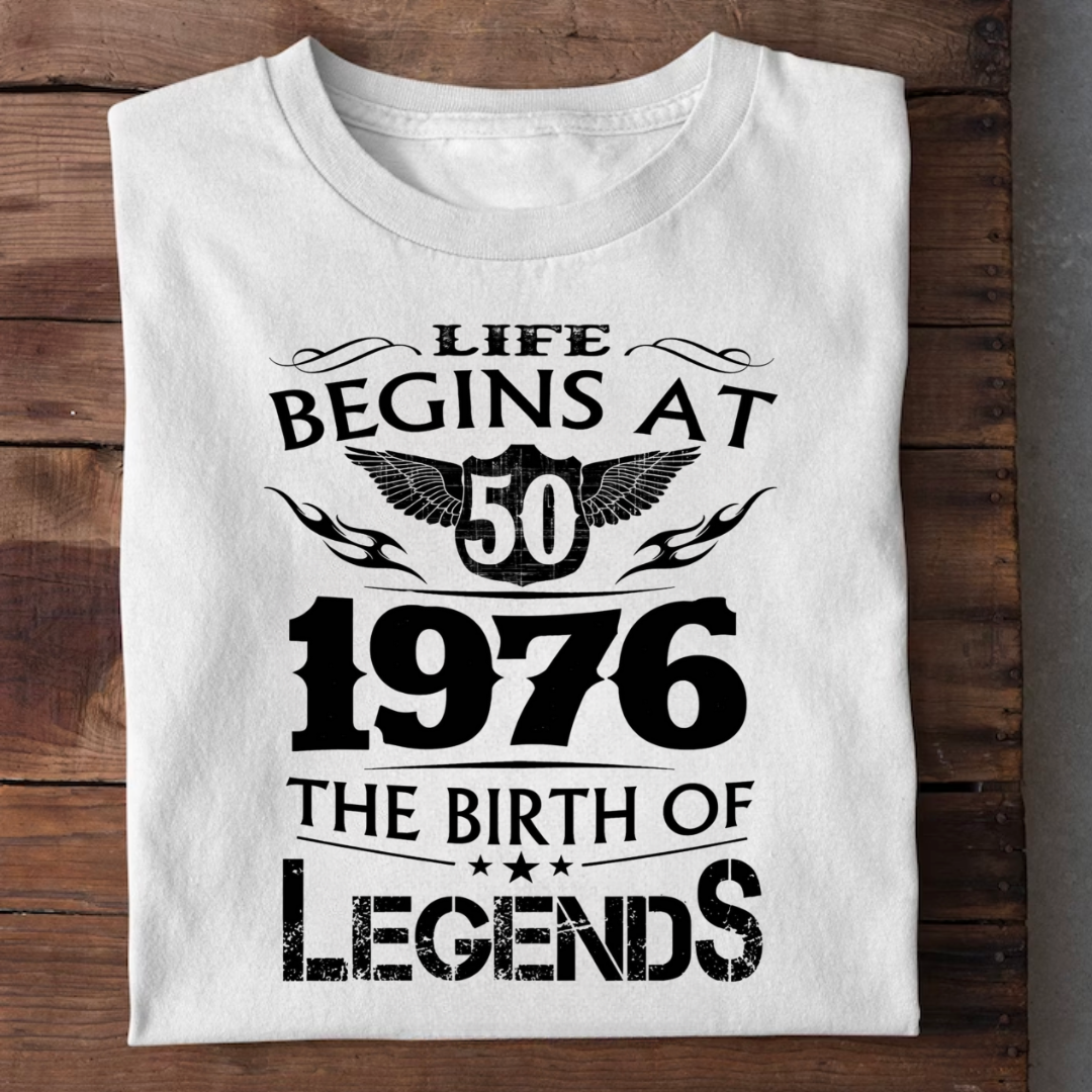 LIFE BEGINS 50-1976 LEGENDS QI