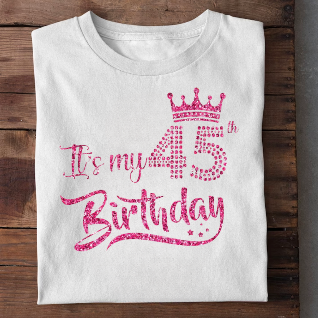 IT'S MY 45TH BIRTHDAY QI