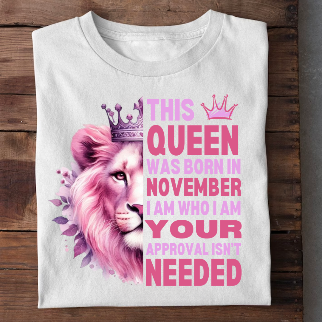 NOVEMBER QUEEN I AM WHO I AM QI