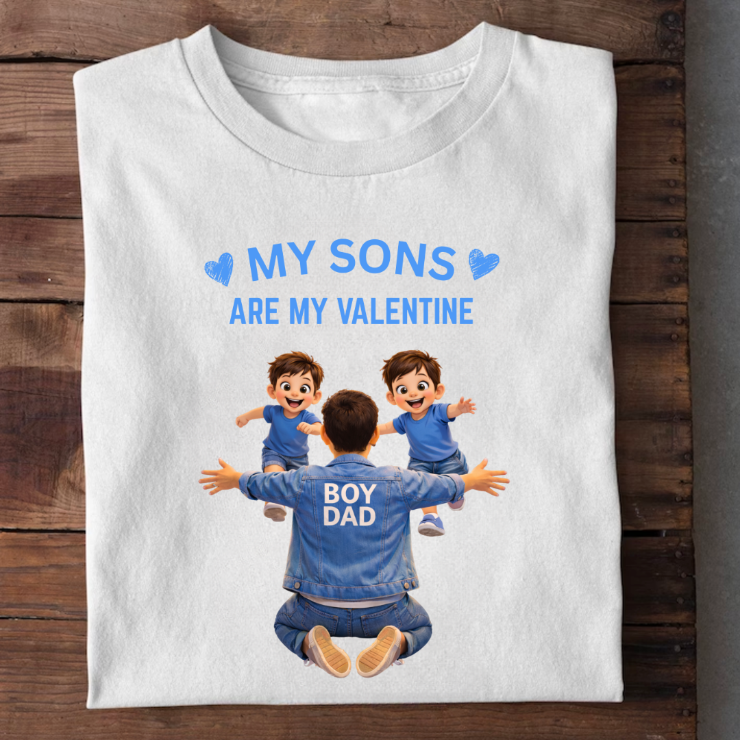 MY SONS MY VALENTINE(BOY DAD)