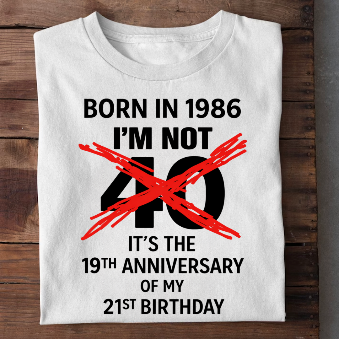 NOT 40 ITS 19TH ANNIVERSARY QI