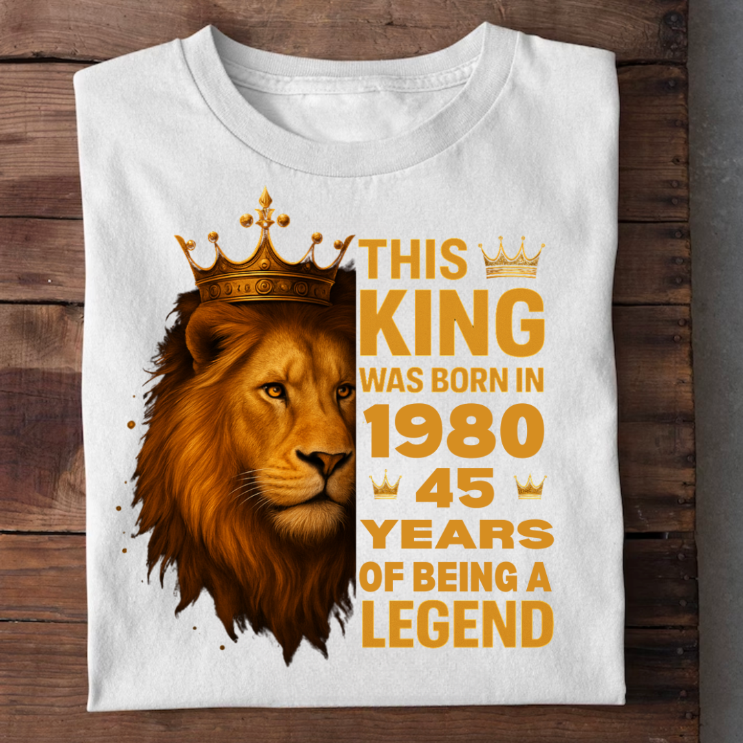 1980 KING 45 YEARS BEING LEGEND QI