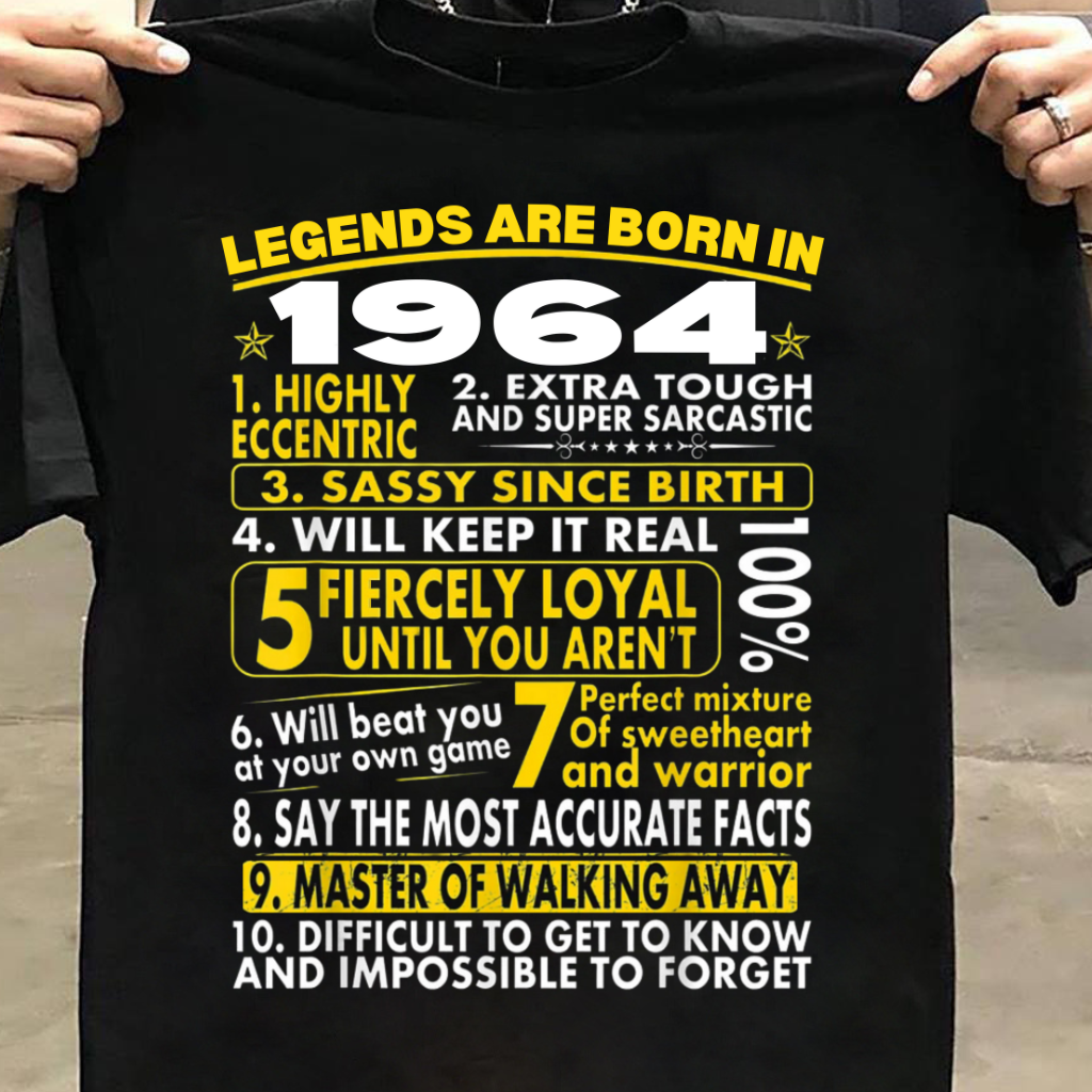 LEGENDS BORN IN 1964