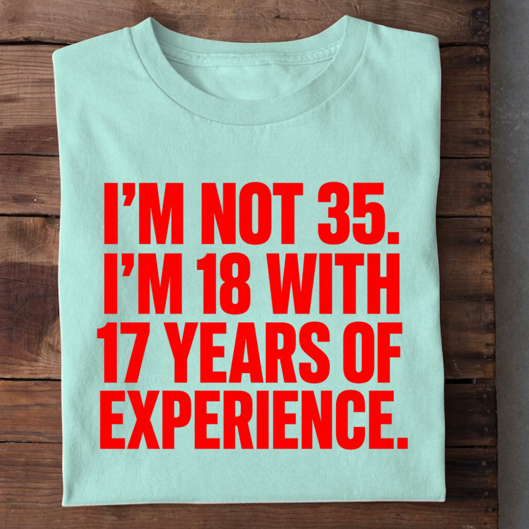 18 WITH 17 TEARS OF EXPERIENCE QI