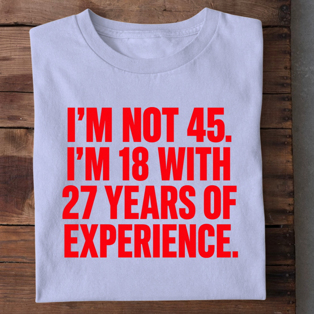 18 WITH 27 YEARS OF EXPERIENCE QI